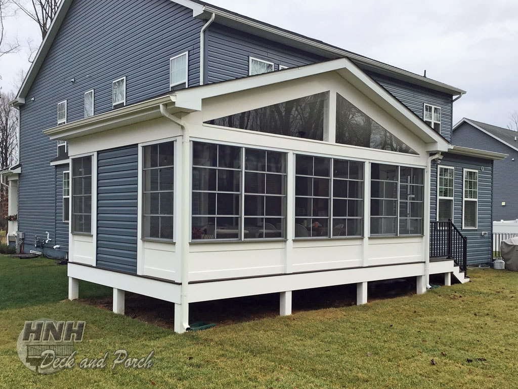 3 season room with Sunspace Weather Master sliding windows