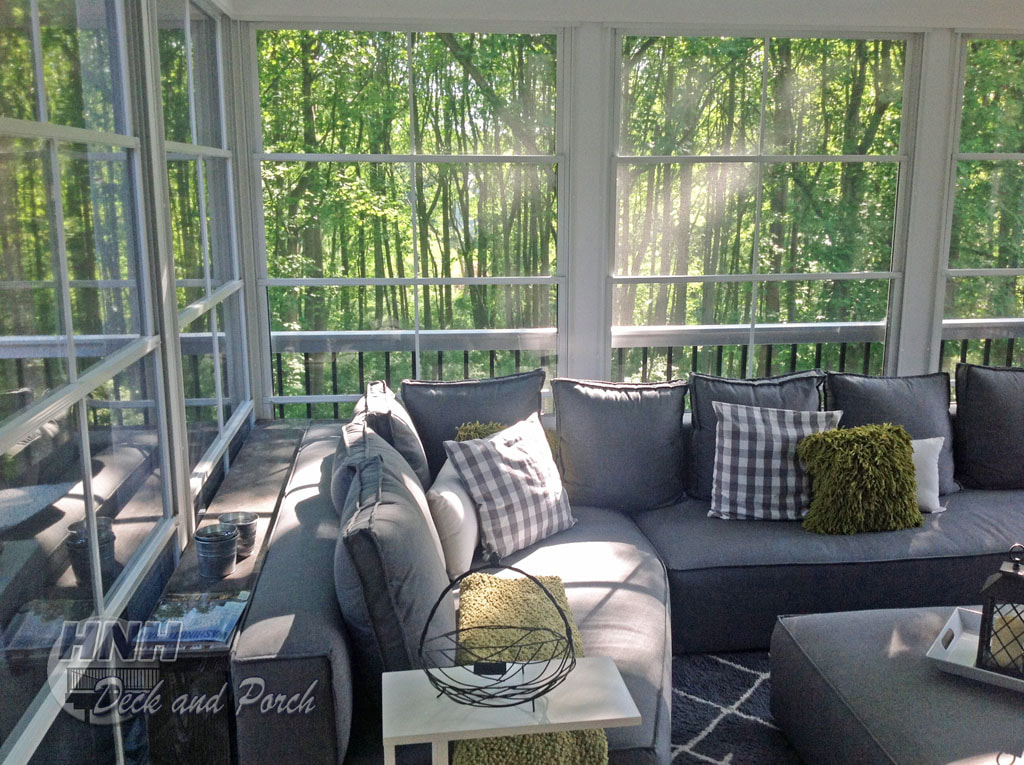 3 Season room with Eze-Breeze sliding panels